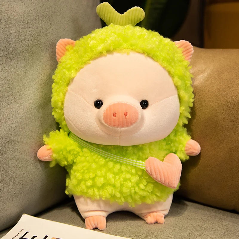 Playful baby pig plushie with a soft texture and charming details, designed to spark joy and creativity during playtime