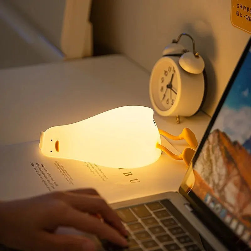 LED kawaii Duck Night Lamp