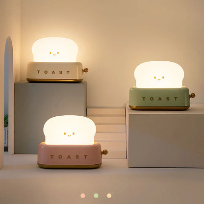 Kawaii Bread Toast lamp