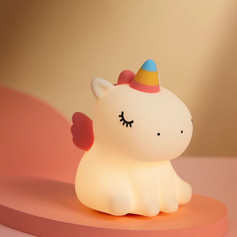 Unicorn kawaii LED Night Light