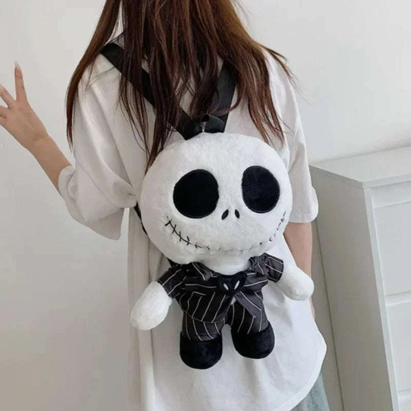 Jack Skellington Plush Backpack