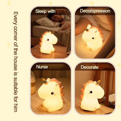 Unicorn kawaii LED Night Light