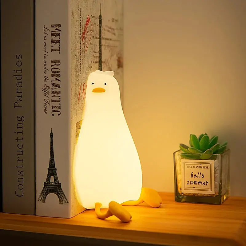 LED kawaii Duck Night Lamp