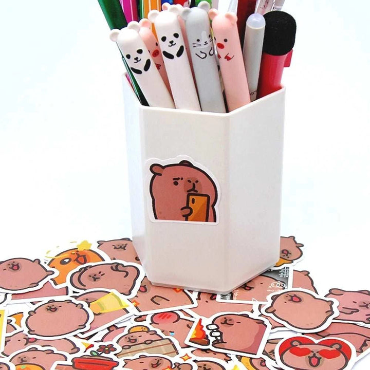 Capybaras korean Memes Stickers Pack - Yuathepanda