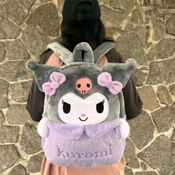 Cinnamoroll & Kuromi Large Capacity Backpack - Yuathepanda