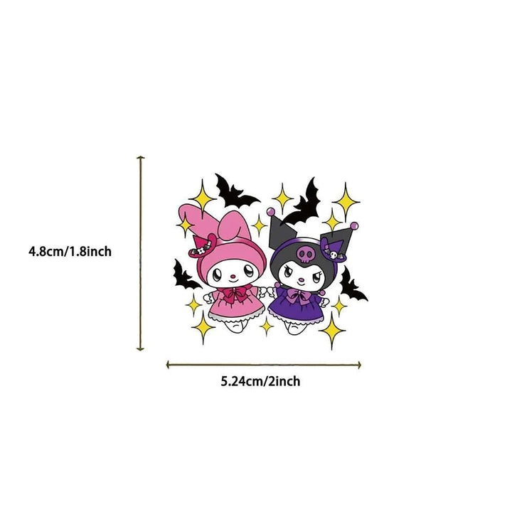 Cute Sanrio Halloween Graffiti Stickers - Yuathepanda