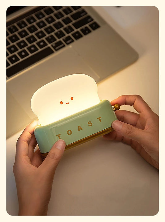 Kawaii Bread Toast lamp