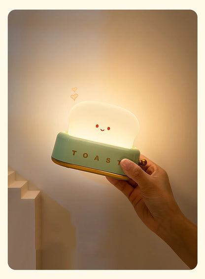 Kawaii Bread Toast lamp